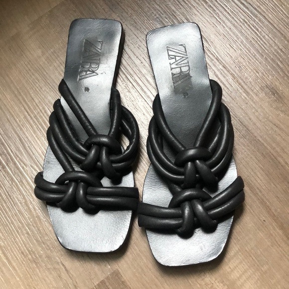 Zara knitted rope sandals - Picture 2 of 8